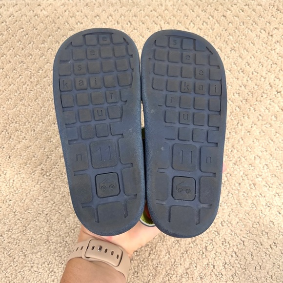 See Kai Run Blue Jaylen Strap Sandals Kid Size 11 - Picture 7 of 8